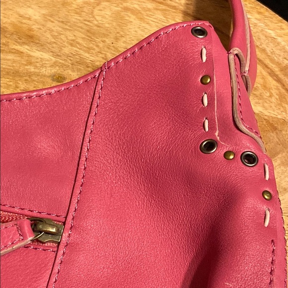 Radley London Pink Shoulder Bag with Hobo Silhouette - Picture 8 of 9